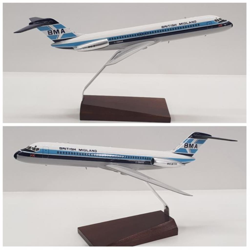 CLEARANCE - British Midland (BMA) - DC9-30 - (1:100)